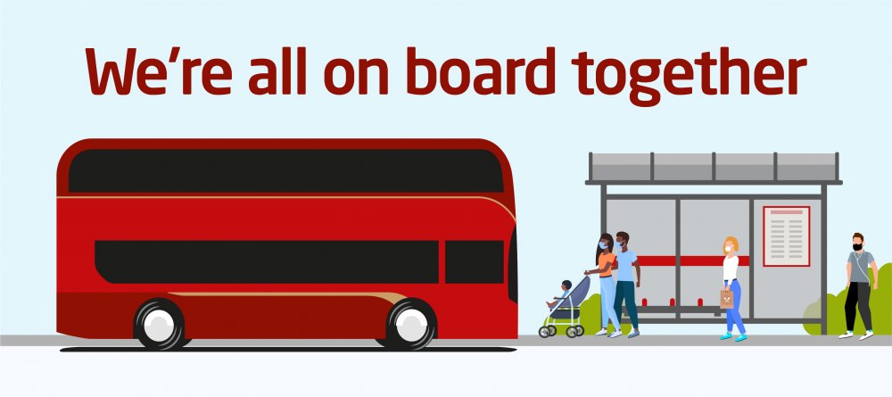 We're all on board together